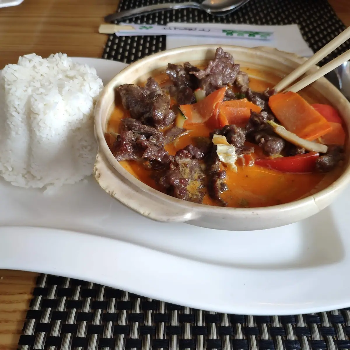 Red Curry with Beef
