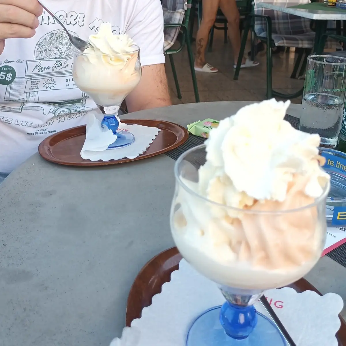 Soft Eis Ich Liebe Soft Eis Aber Es Gibt Natürlich Die Köstlichen Eiskugeln