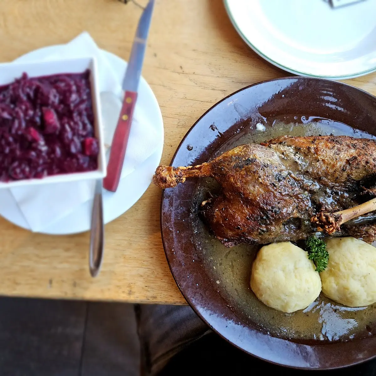 Ofenfrisches Gansl