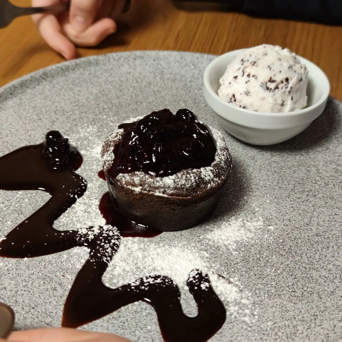 Schokolade Soufflé