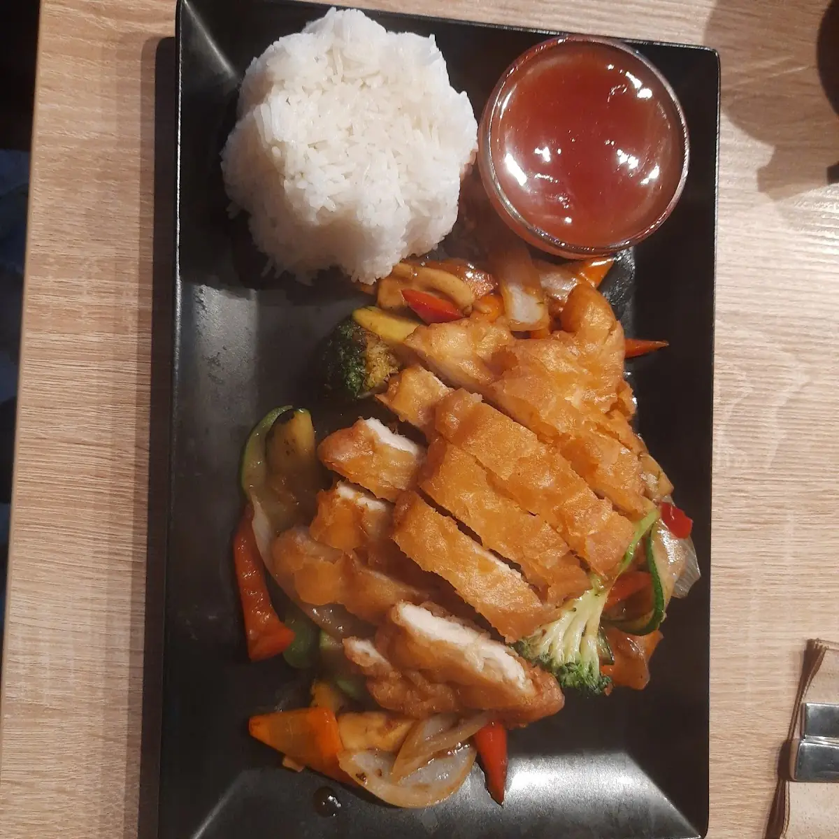 Knusprige Hhnerfleischü