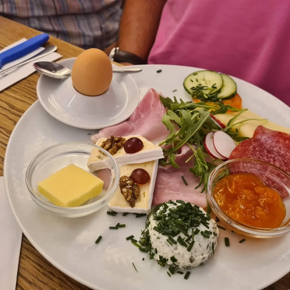 Bäcker Frühstück