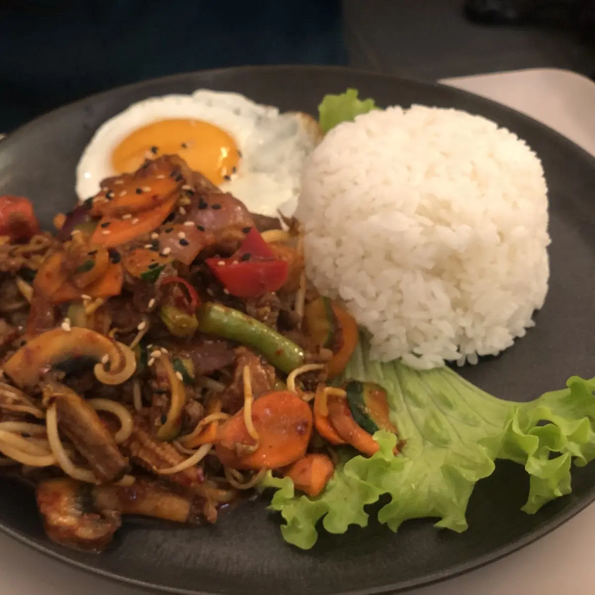 Spicy Beef Rice
