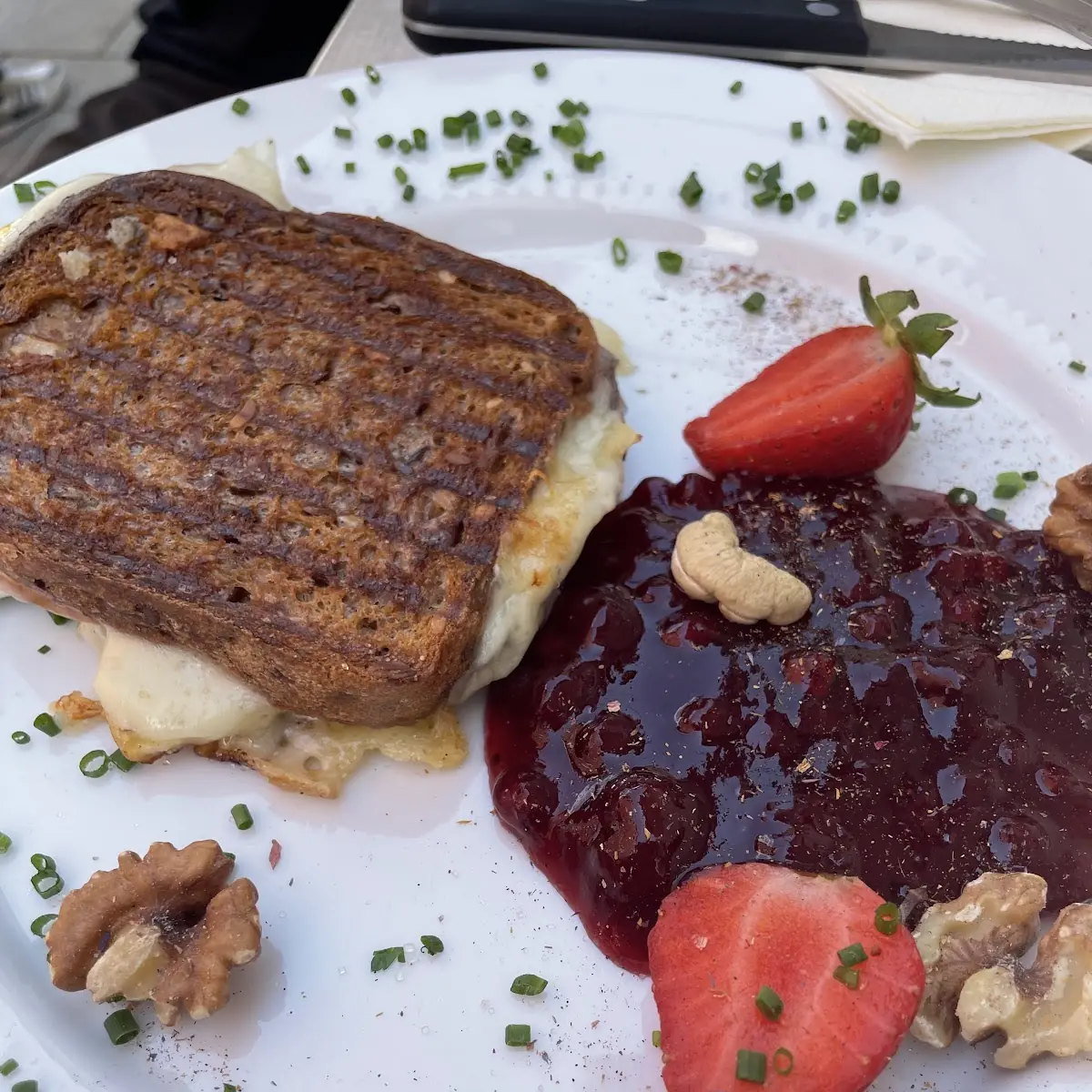 Mit Käse