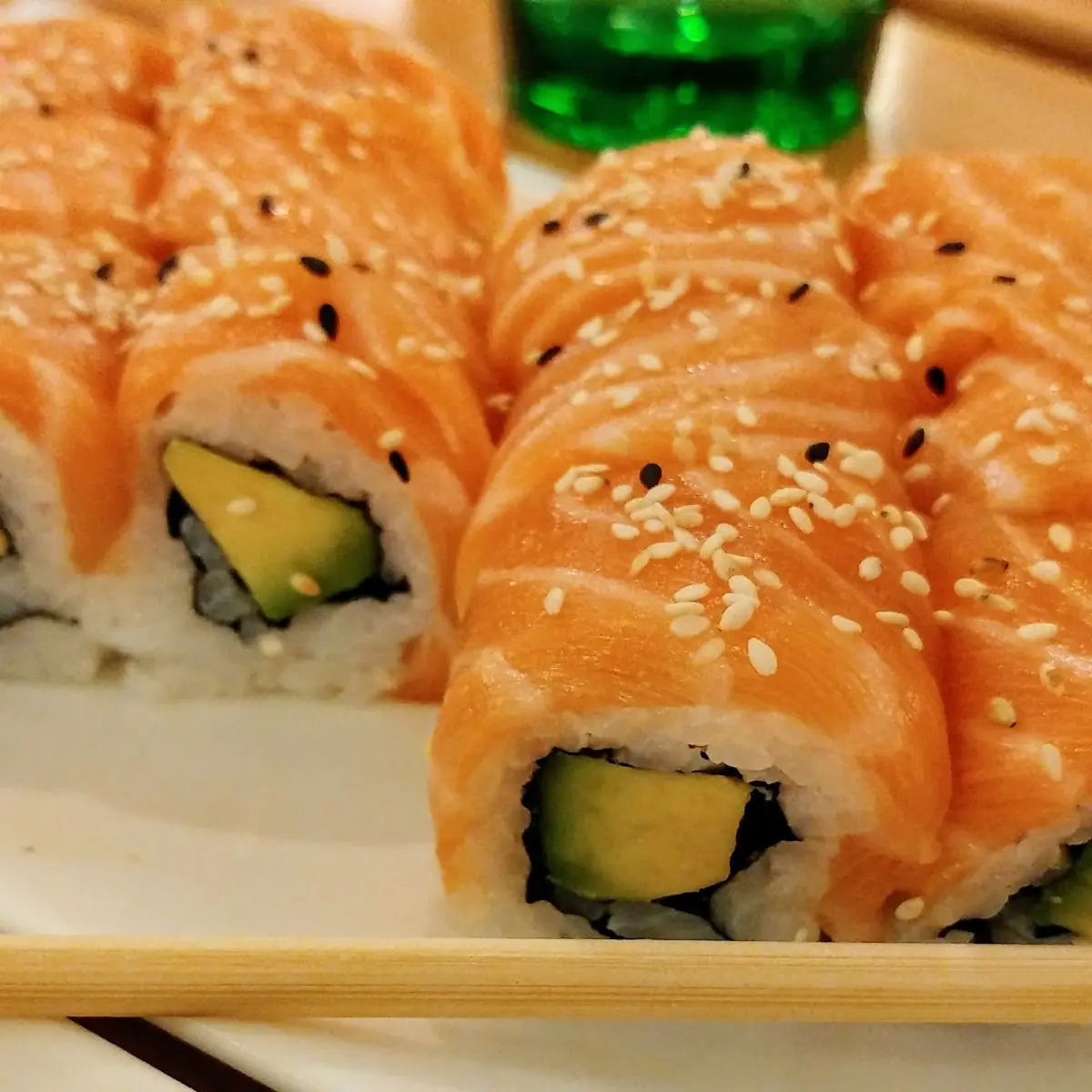 Salmon Sesame Rolls