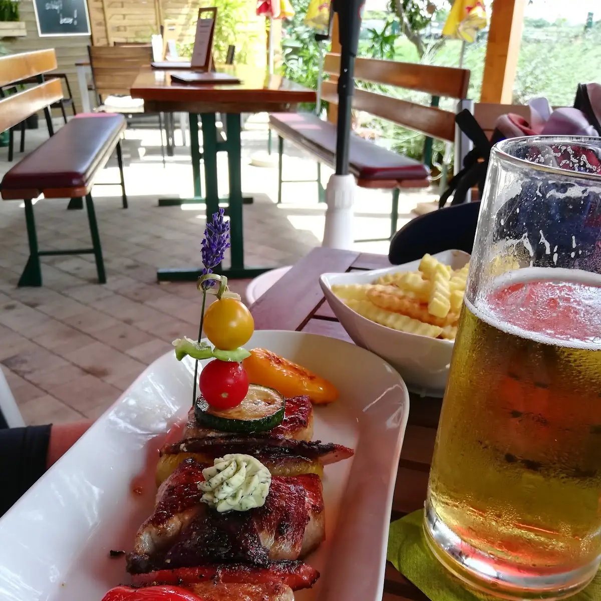 Schweinskarreespieß Pannonoiastyle