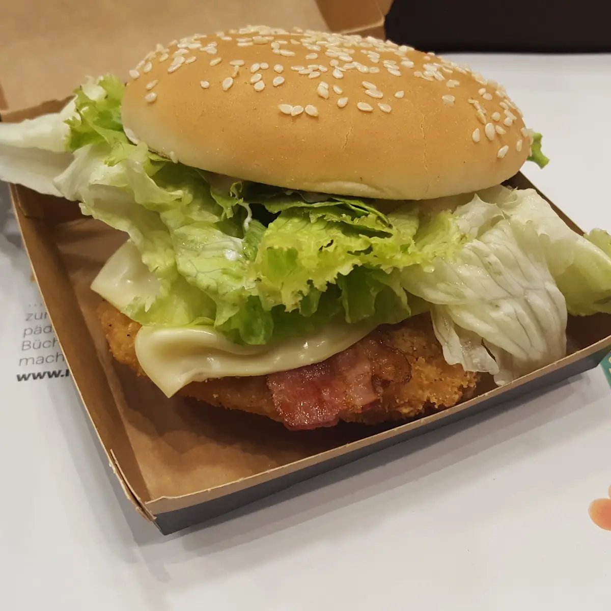 Chicken Junior Burger