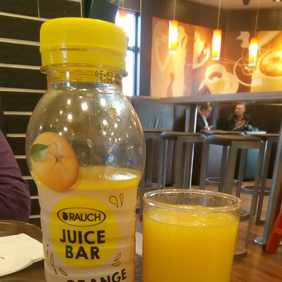 Frühstück Mit Orangensaft