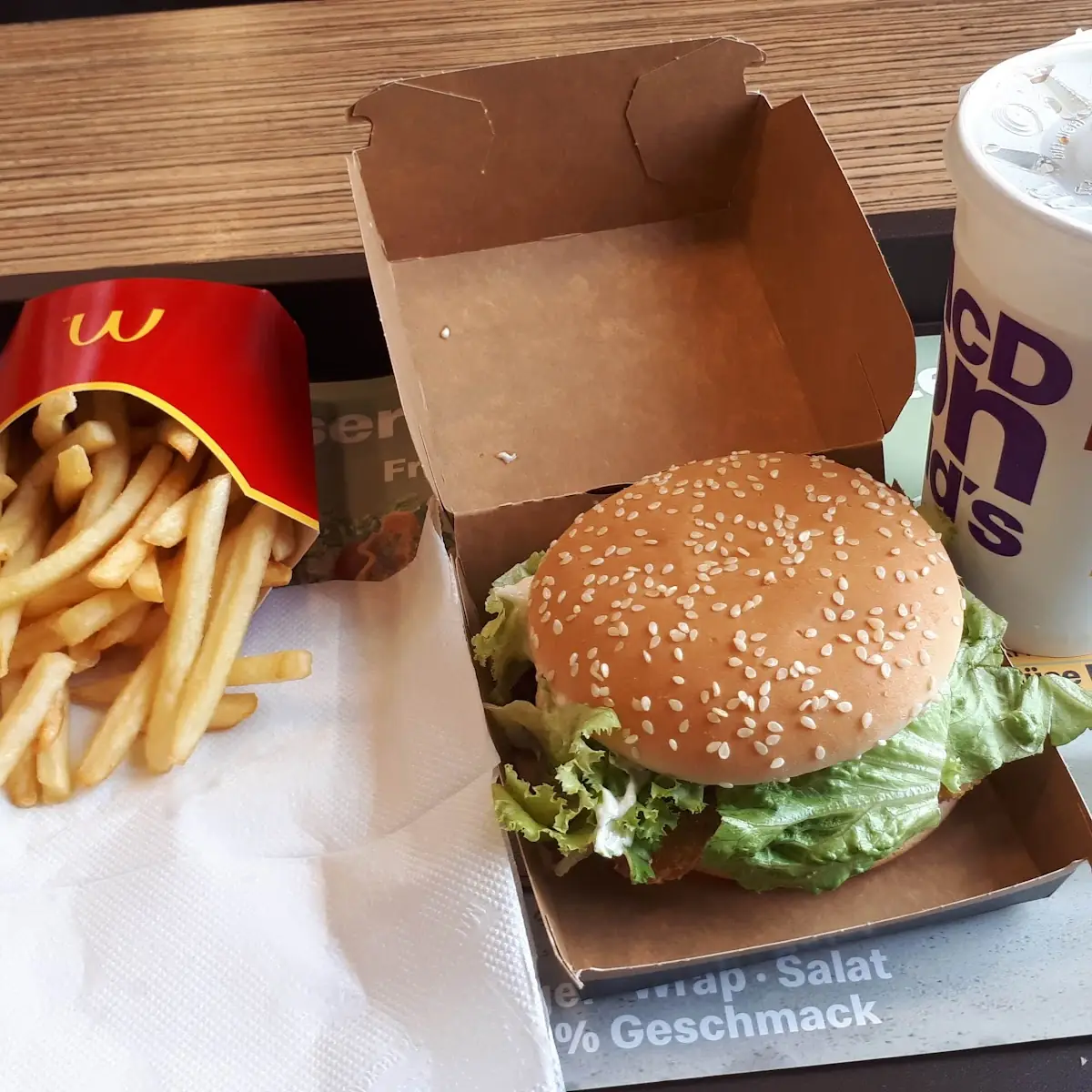 Mc Chicken Menü