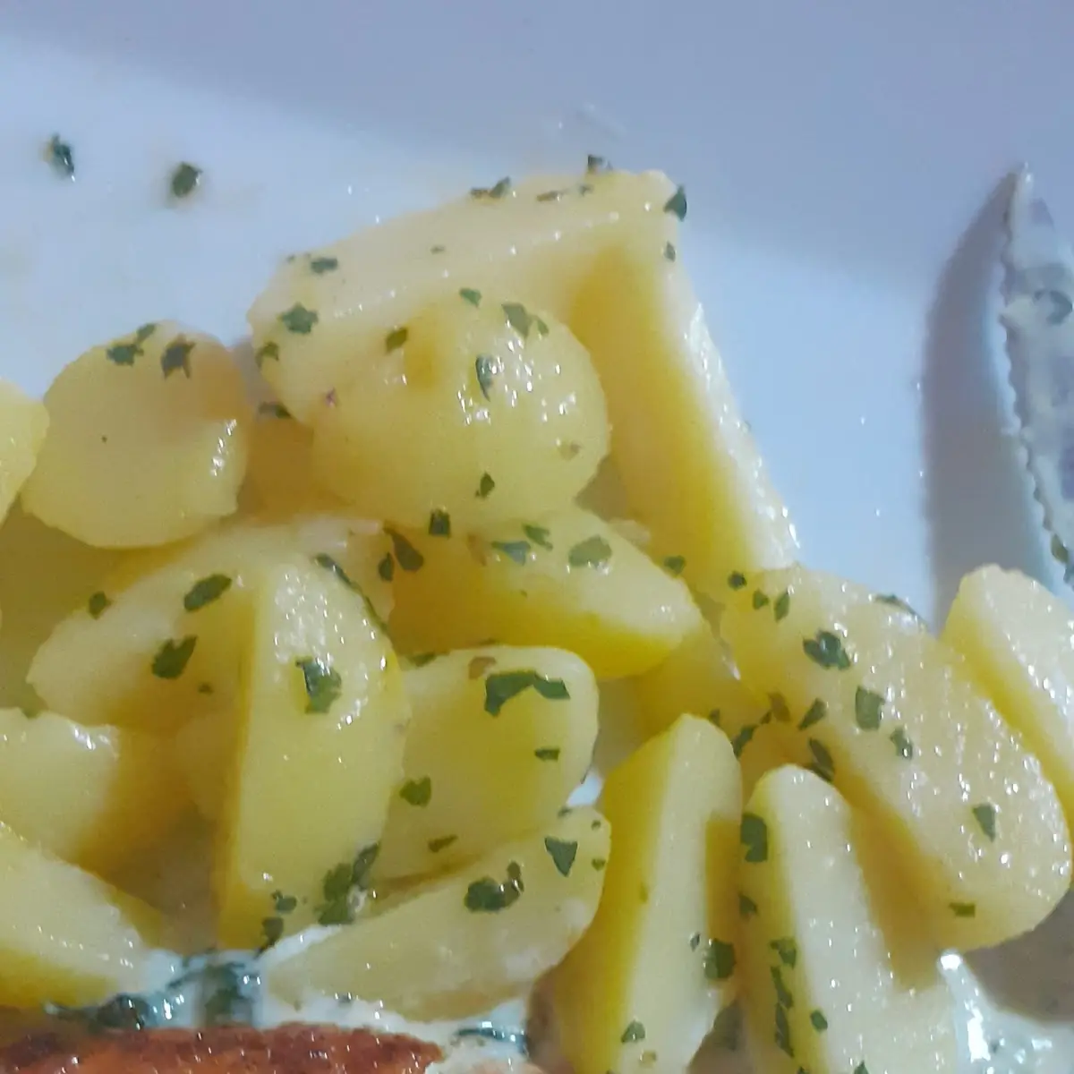 Gegrillter Lachs Mit Kartoffeln Und Gemüse