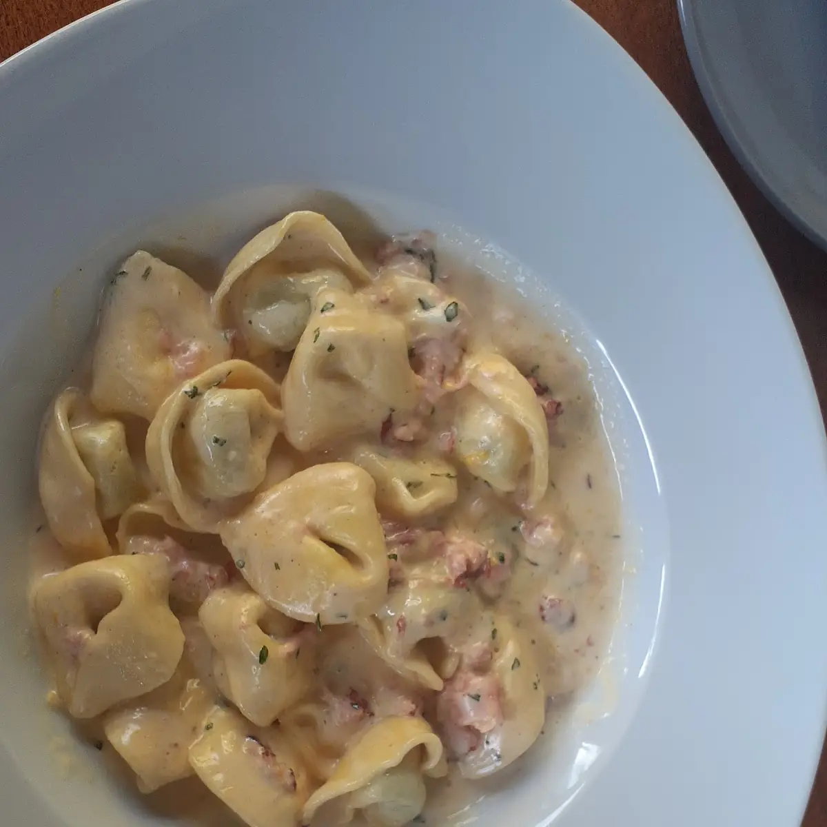 Ravioli Mit Schinken In Oberssosse