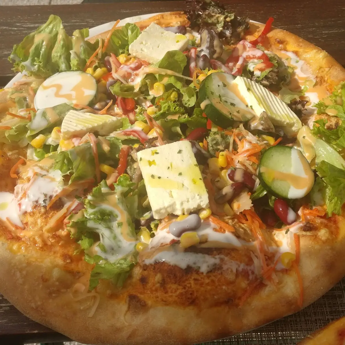 Salatpizza