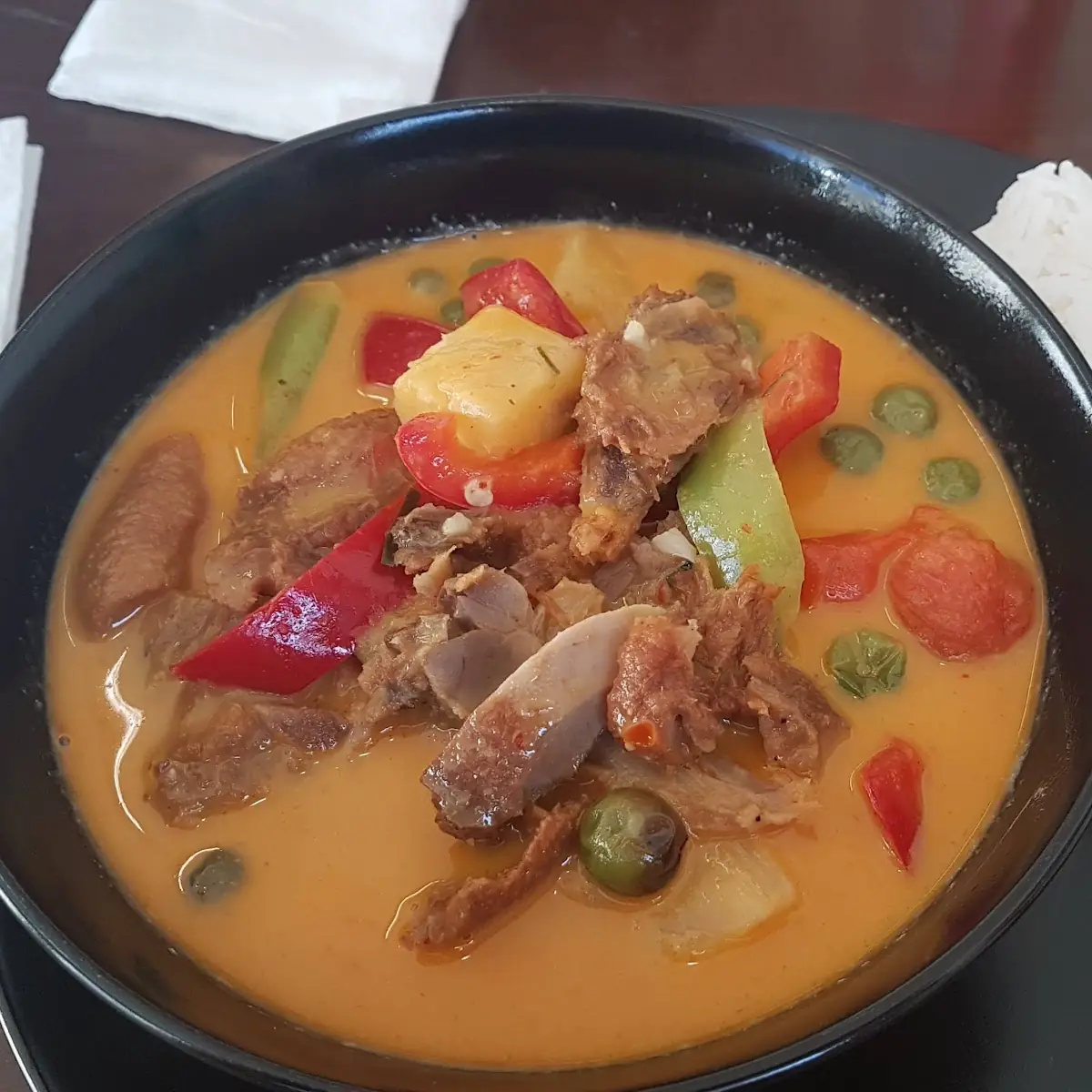 29 Rotes Curry Mit Ente