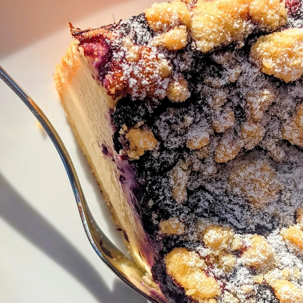 Blaubeerekäsekuchen