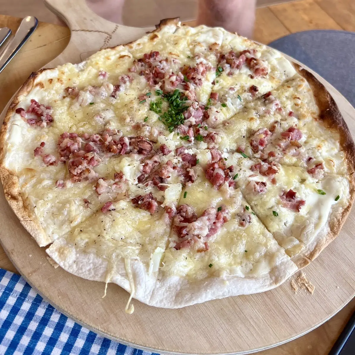 Flammkuchen Mit Speck