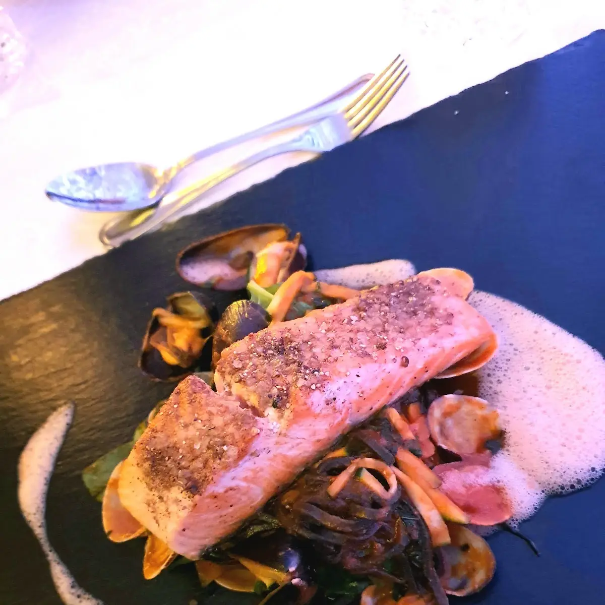 Gebratener Lachs
