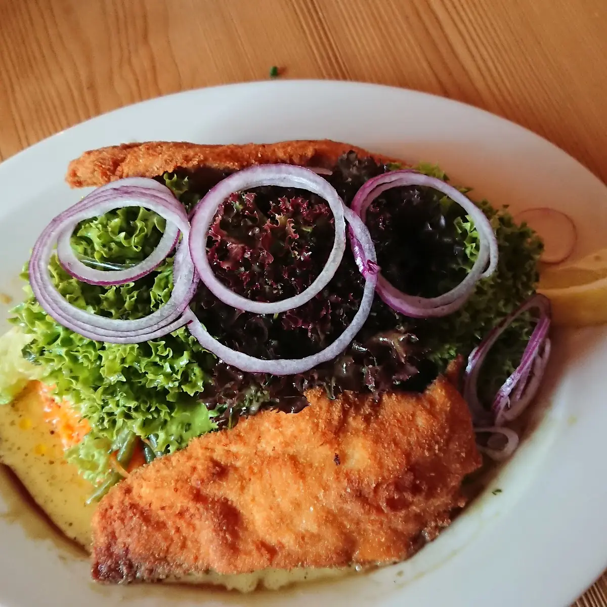 Backhendlsalat