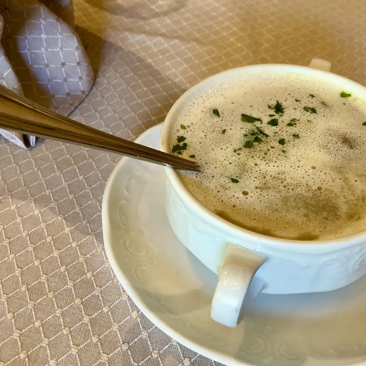 Kartoffelcremsuppe