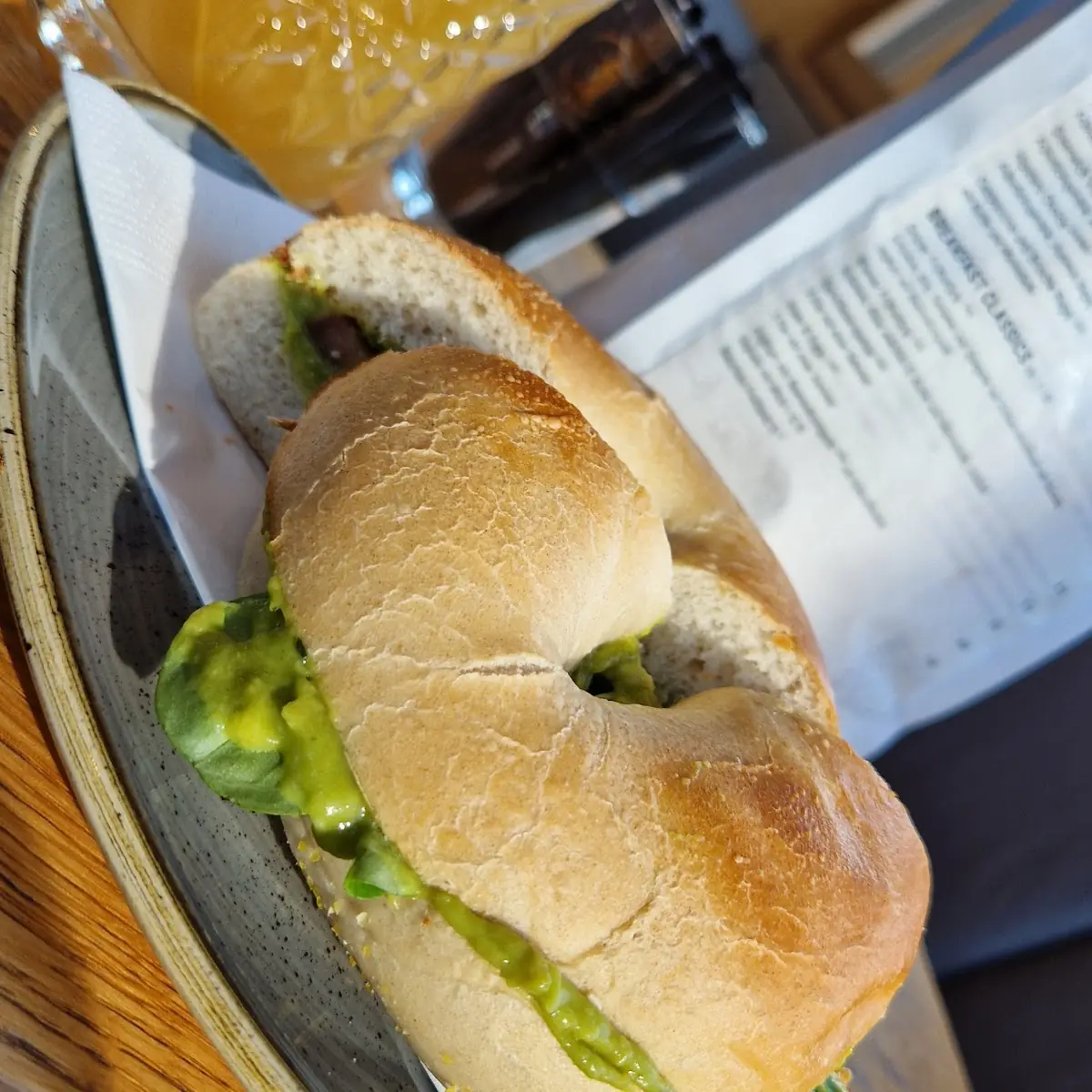 Avocado Bagel