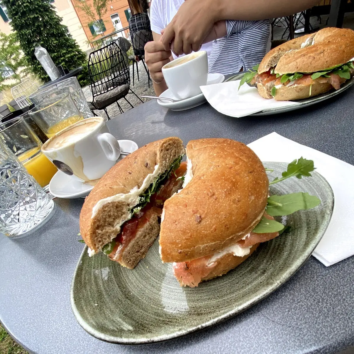 Lachs Bagel