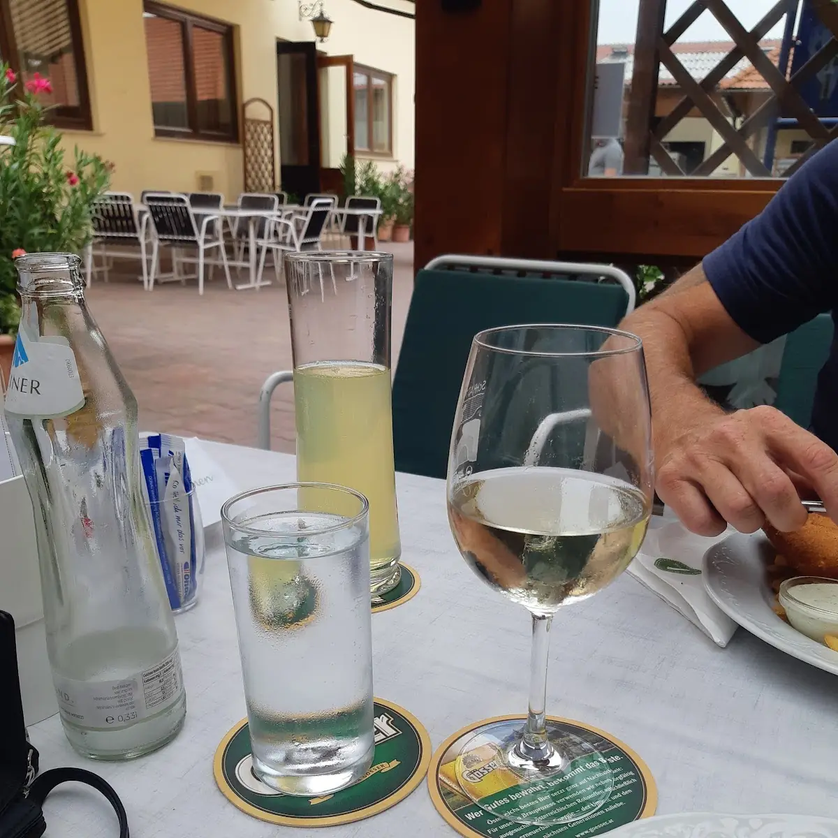 Wein Mineralwasser