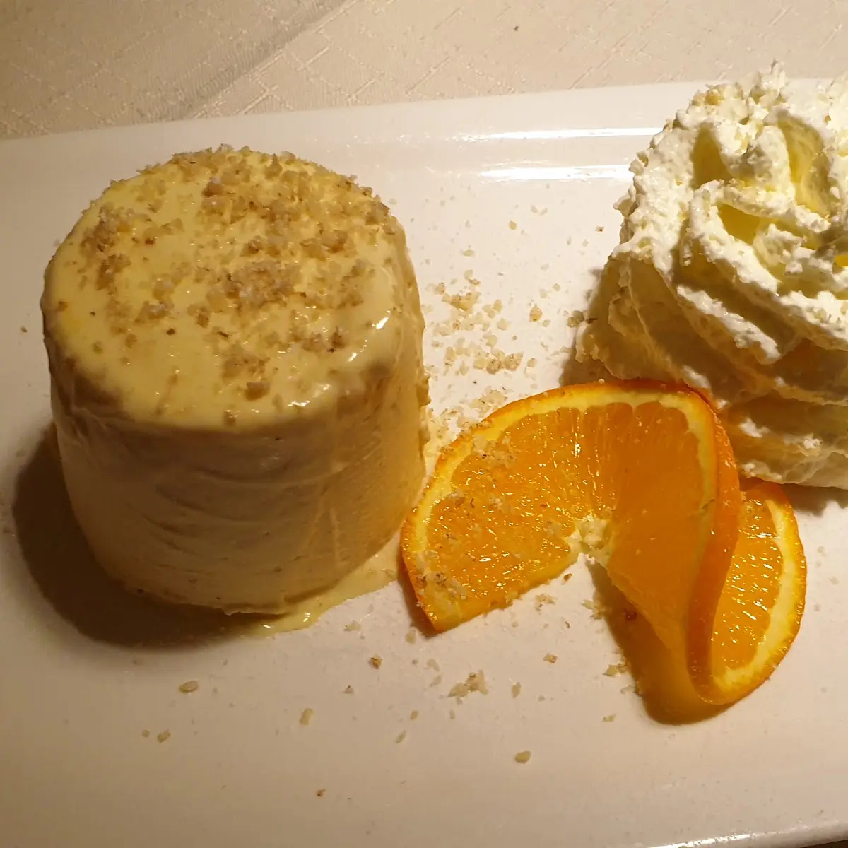 Orangenparfait