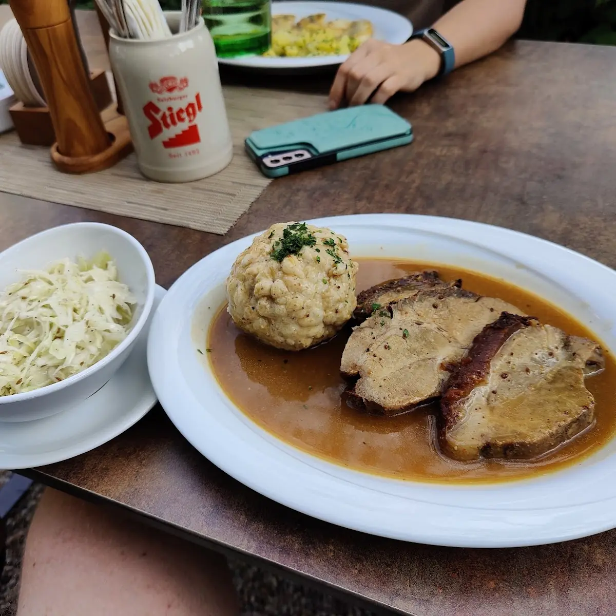 Schweinsbraten Mit Semmelknödel