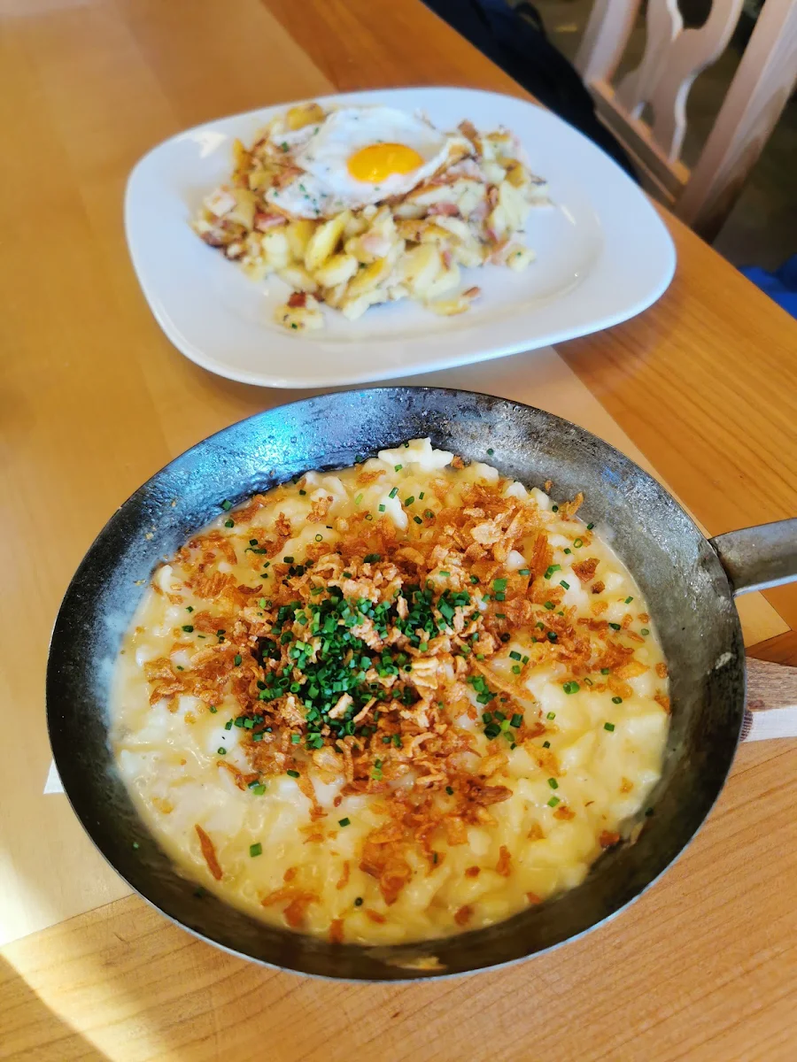 Hintergrund Bratkartoffeln