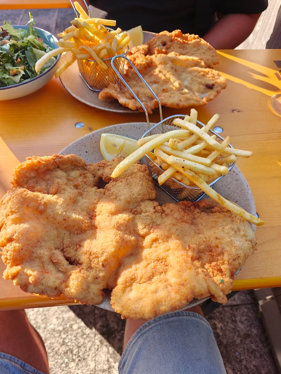 Salat Oder Pommes