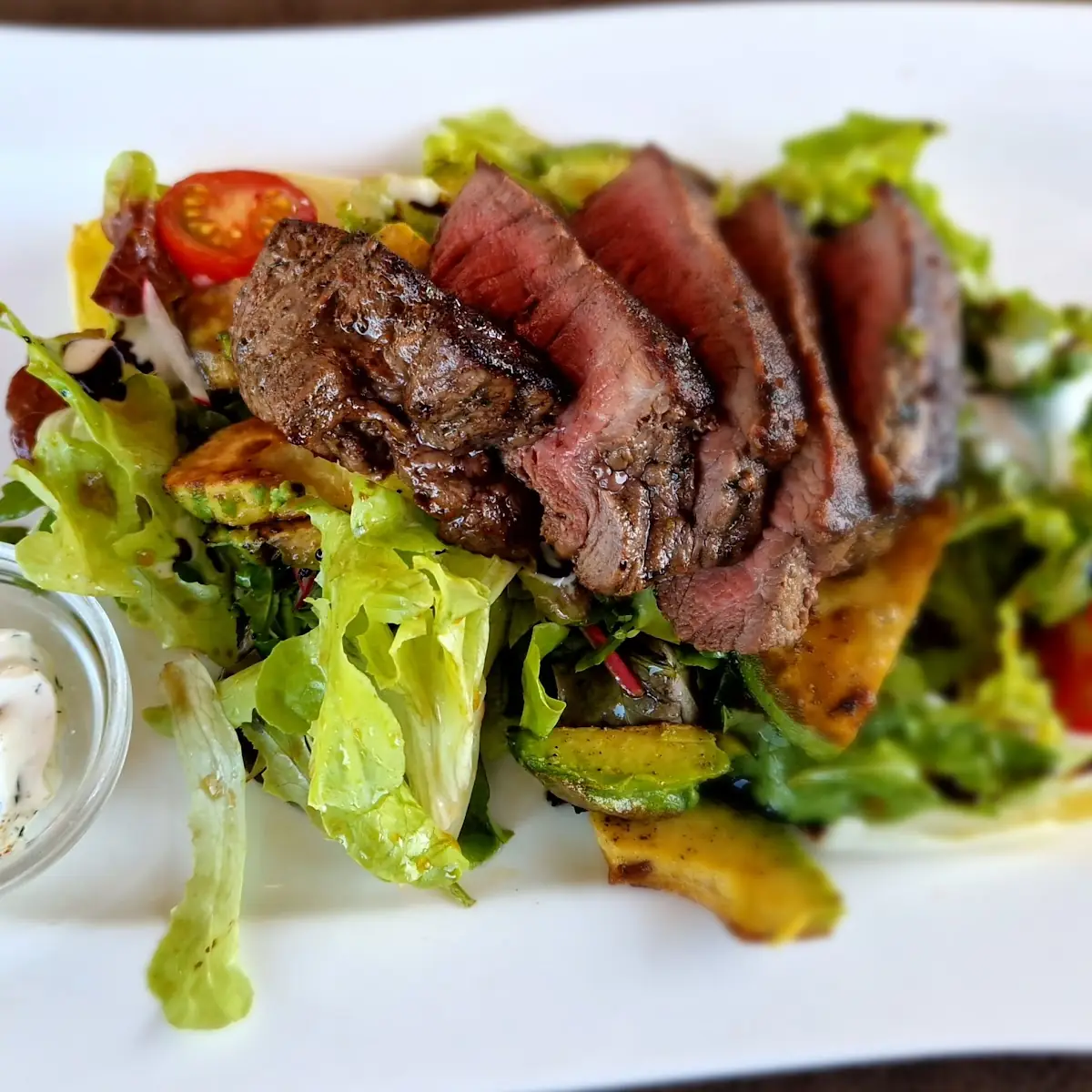 M2e-steak Salat