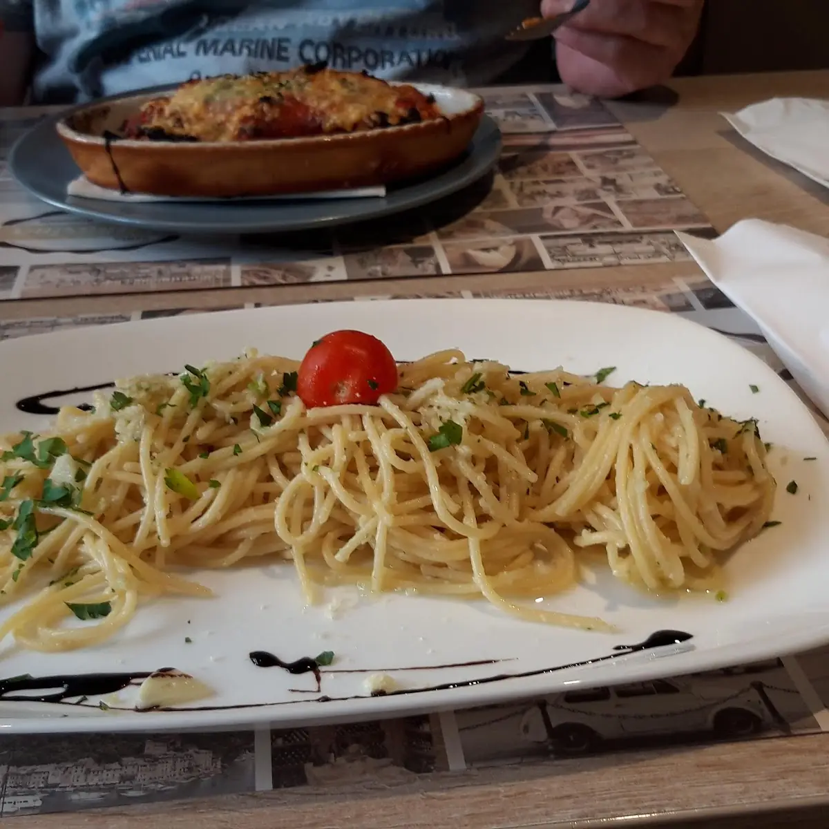 Spaghetti all' Aglio E Olio