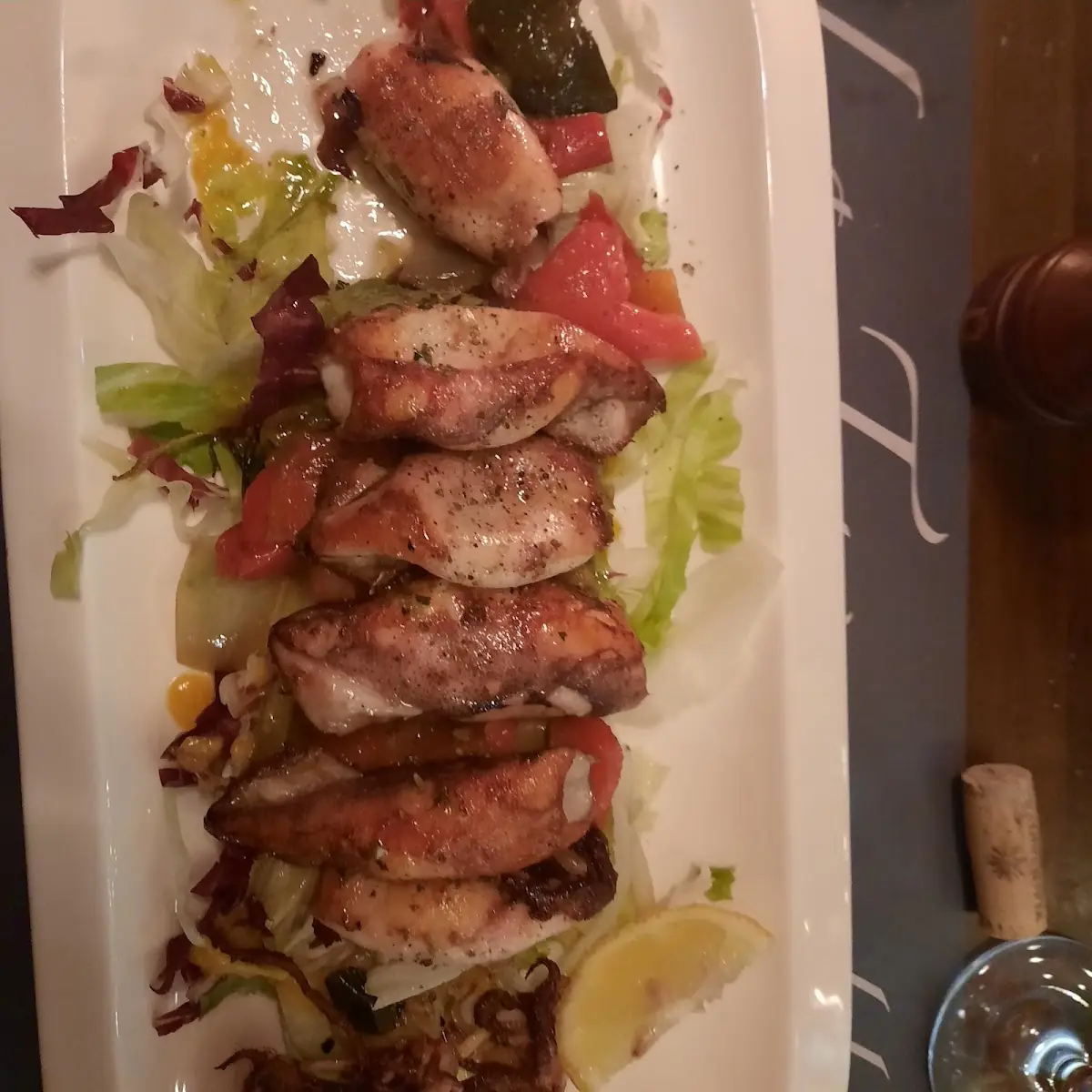 Calamari Gegrillt