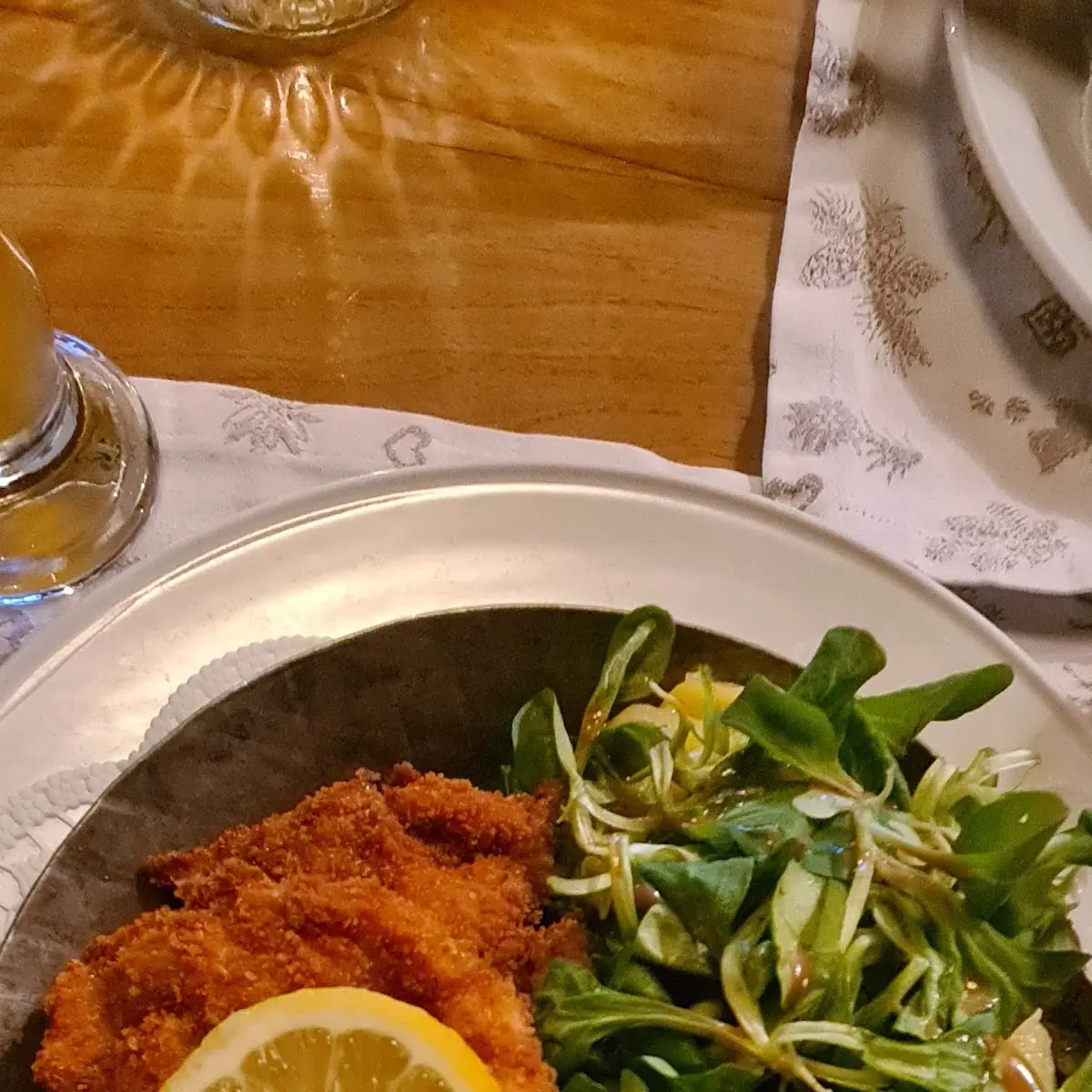 Backhendl Mit Kartoffelsalat