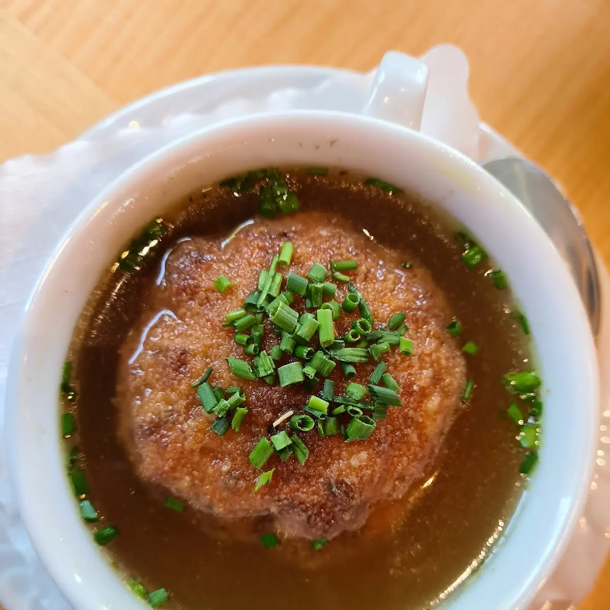 Kaspressknödelsuppe