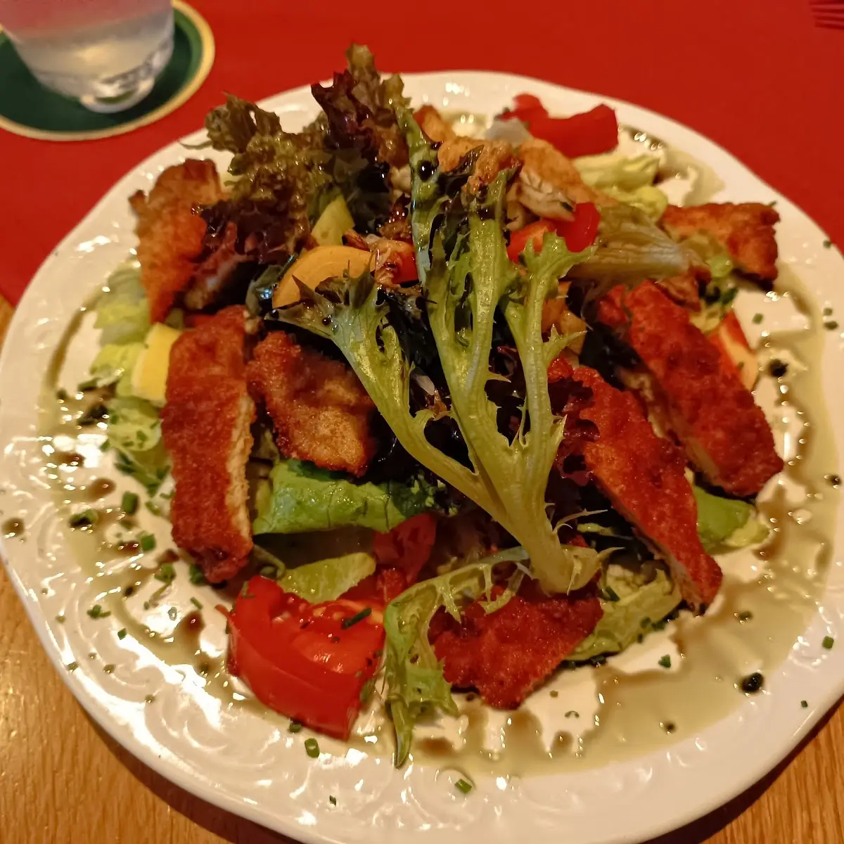 Backhendl Salat