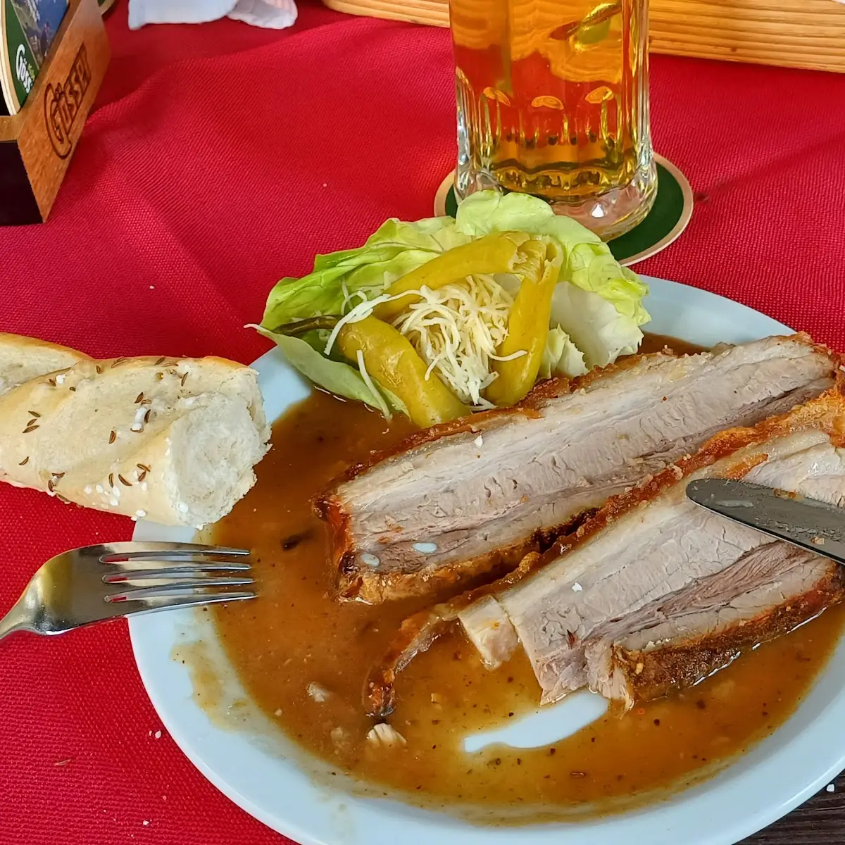 Warme Jause