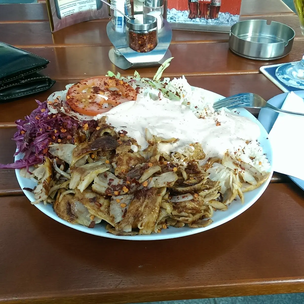 Großer Kebabteller