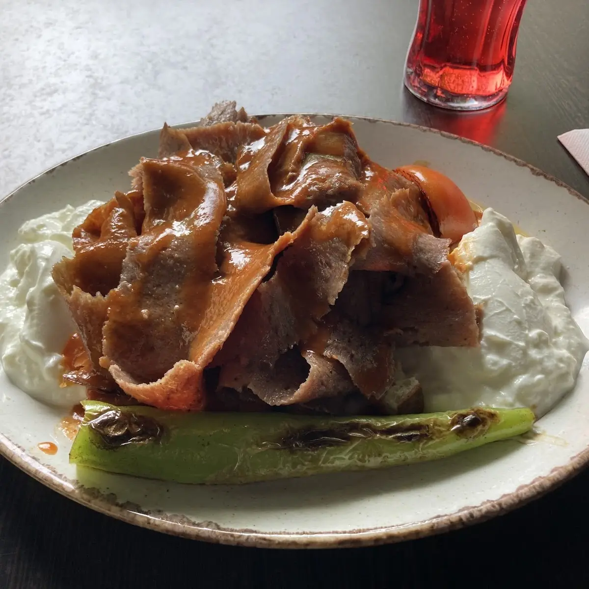 Iskender Kebap Vom Kalb
