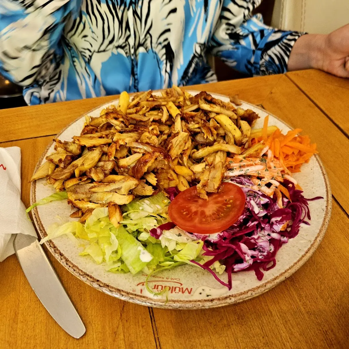 Nefes Teller Hühnerschnitzel