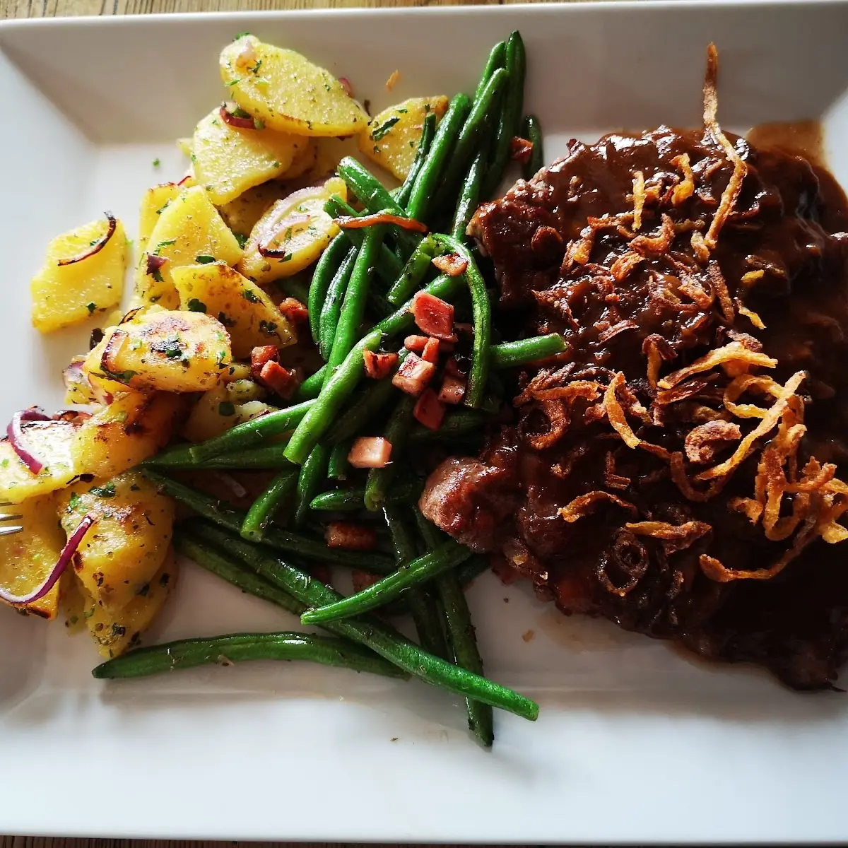 Zwiebelrostbraten