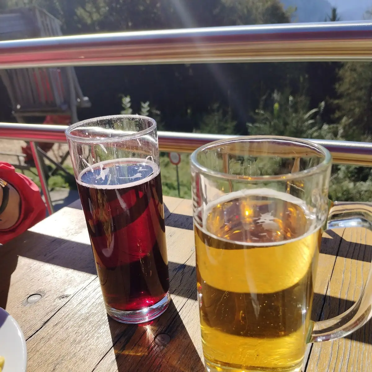 Johannesbeer Und Apfelsaft Gespritzt
