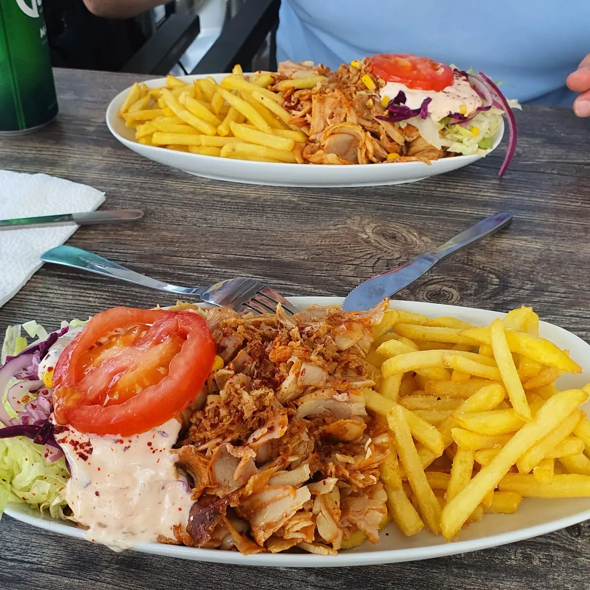 Kebab Teller Dönerteller