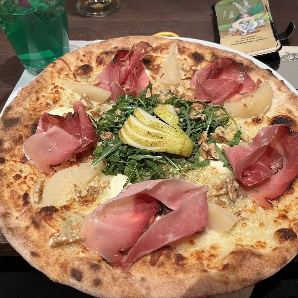 Pizza Mit Speck