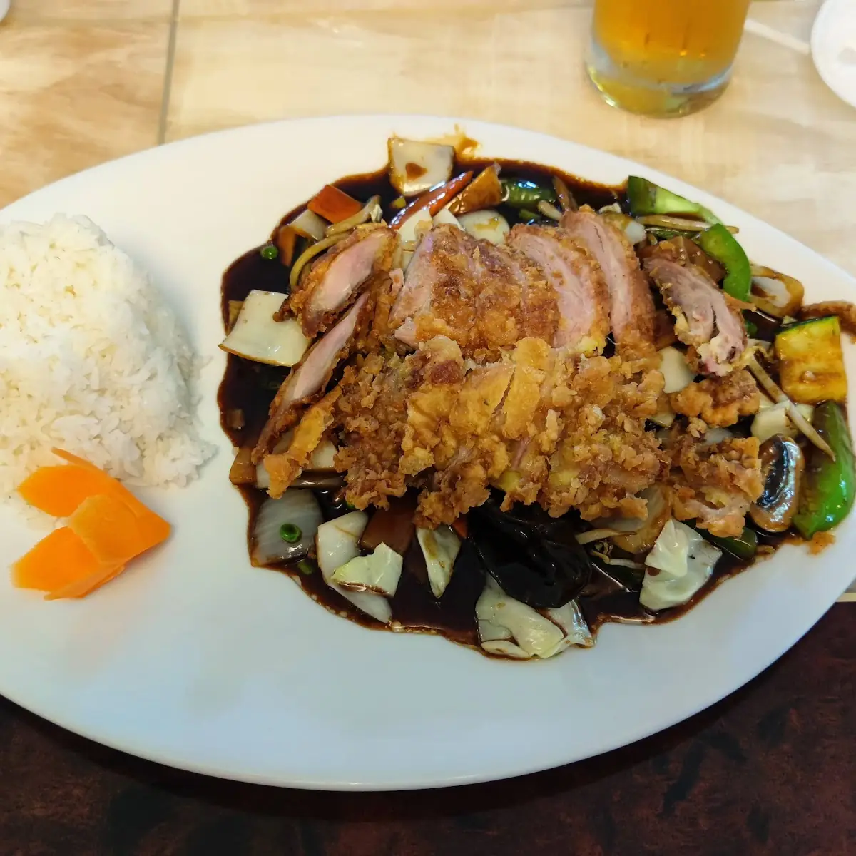 Peking Ente Menü