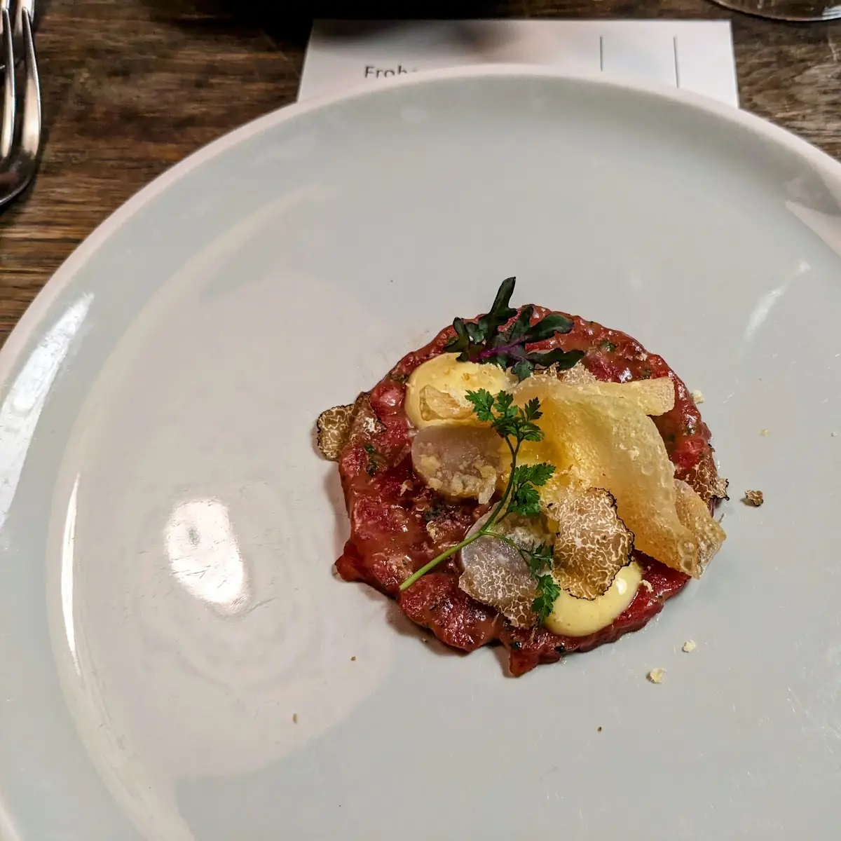Beef Tatar Vom Simmentaler Rind
