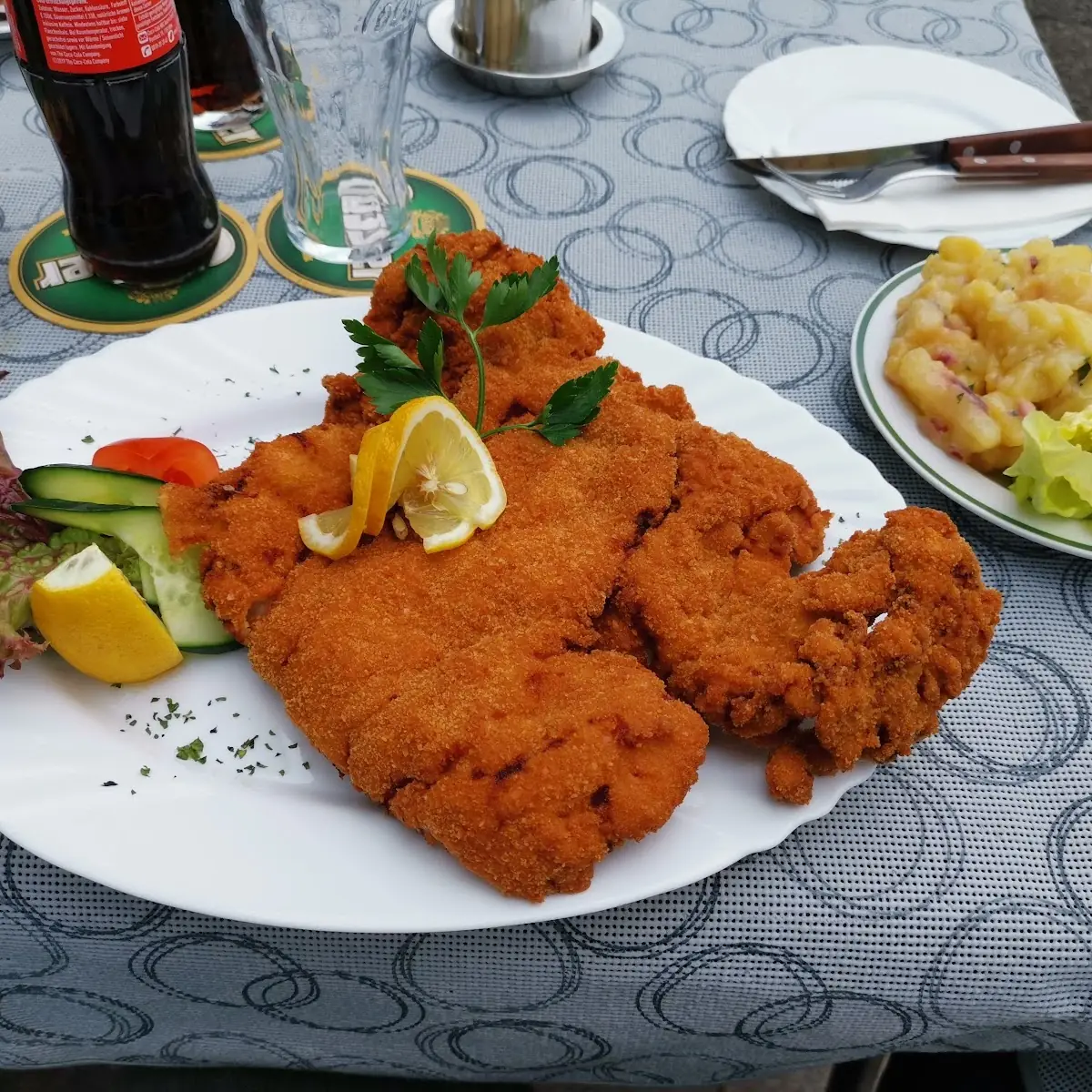 Karadjordjeva Schnitzel Gepacken