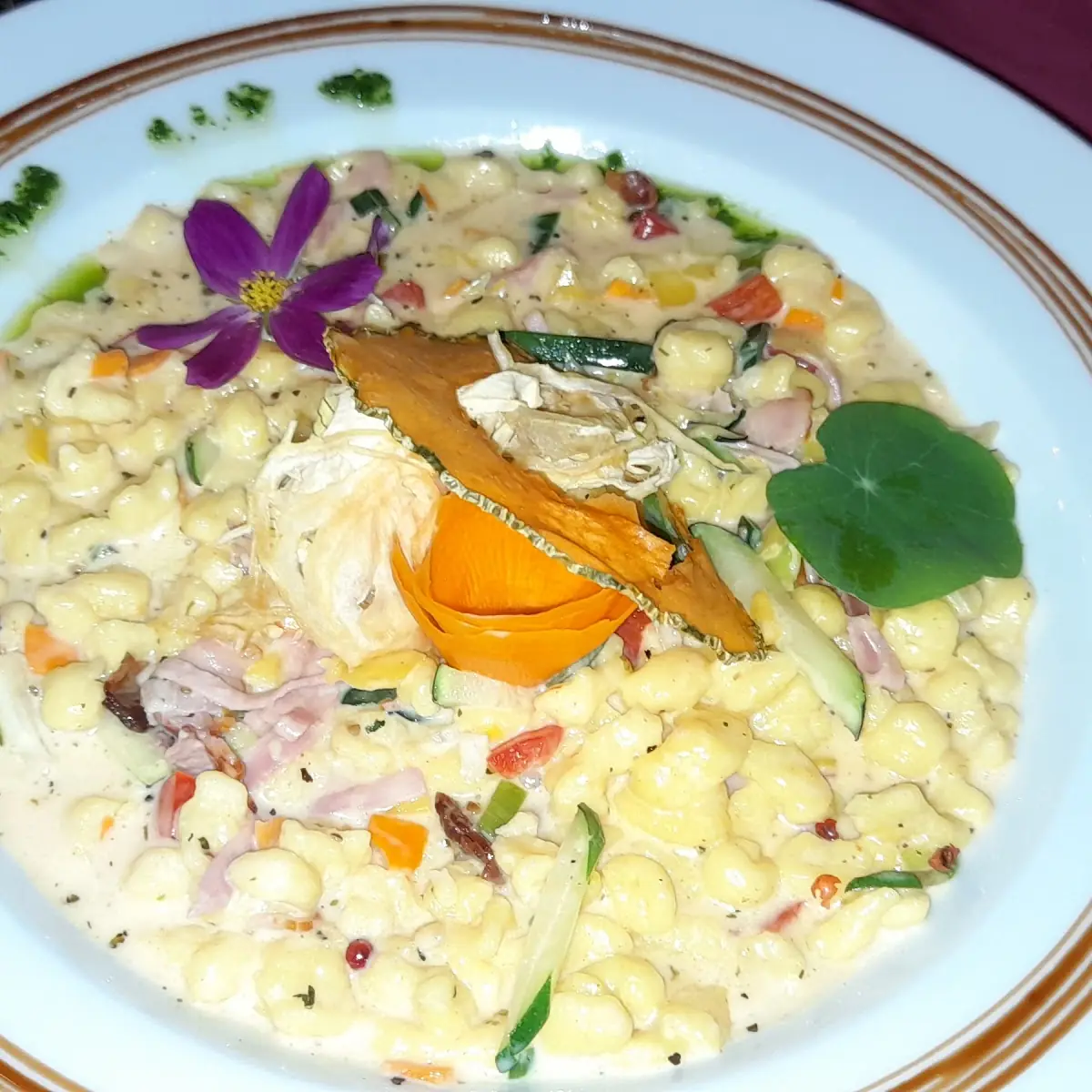 Schinkenrahmspätzle