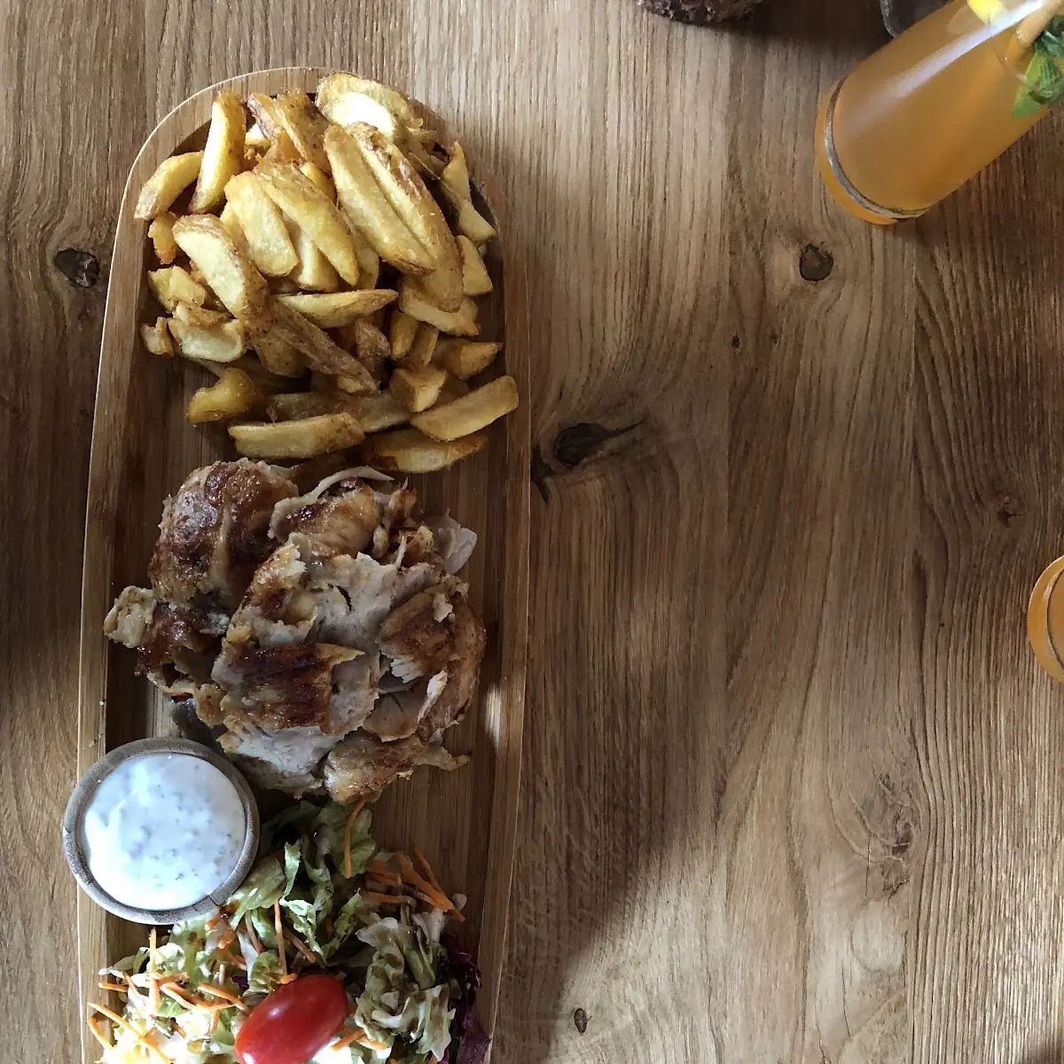 Döner On Bamboo Handmade Fries