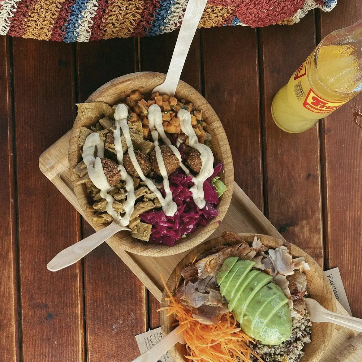 Vegan Pommdöner Kreation