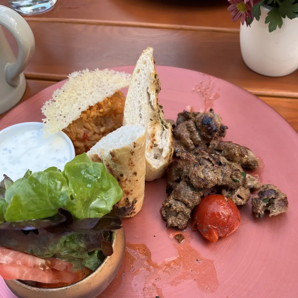 Marinierter Lammspiess Vom Grill